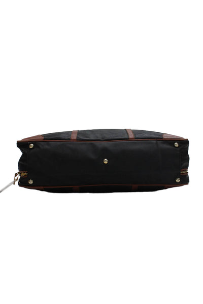 Bottega Veneta Unisex Adults Leather Large Luggage Black