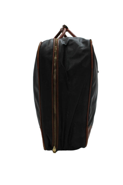 Bottega Veneta Unisex Adults Leather Large Luggage Black
