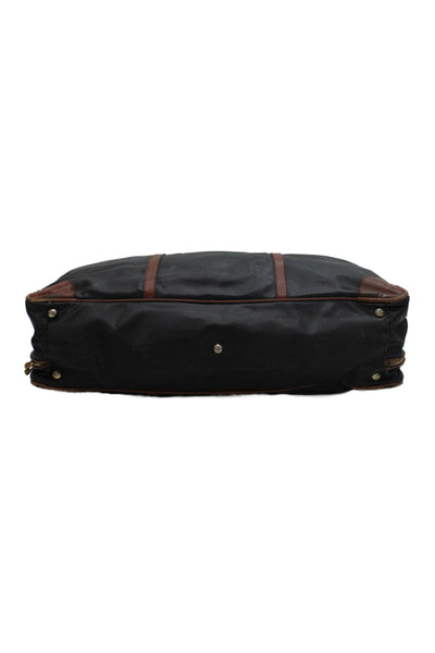 Bottega Veneta Unisex Adults Leather Large Luggage Black