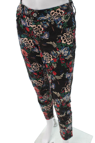 Pilcro and the Letterpress Anthropologie Womens Skinny Black Jeans Size 29