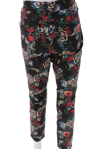 Pilcro and the Letterpress Anthropologie Womens Skinny Black Jeans Size 29