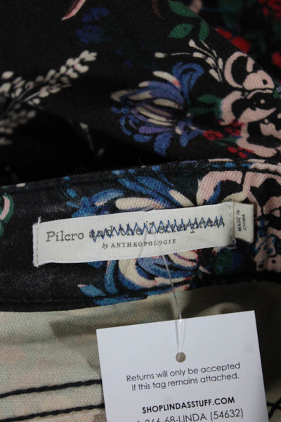 Pilcro and the Letterpress Anthropologie Womens Skinny Black Jeans Size 29