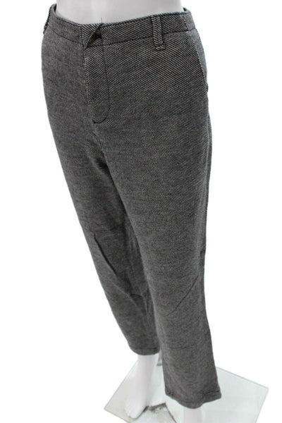 Cartonnier Anthropologie Unisex Adults Dress Pants Gray Herringbone Size 29