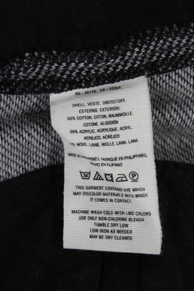 Cartonnier Anthropologie Unisex Adults Dress Pants Gray Herringbone Size 29