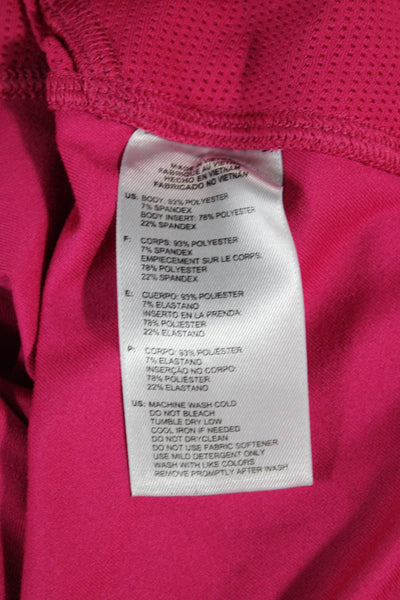 Adidas Womens Track Jacket Pink Long Sleeve Zip Size XS