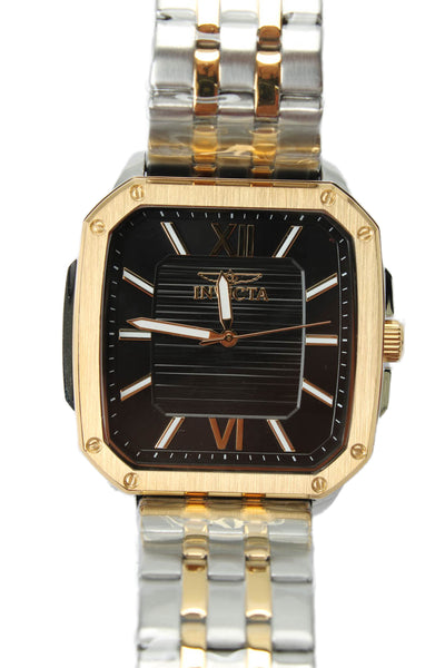 Invicta Mens Two-Tone Stainless Steel Cuadro 50359 Quartz Watch 39mm