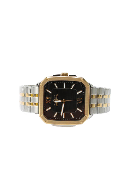 Invicta Mens Two-Tone Stainless Steel Cuadro 50359 Quartz Watch 39mm