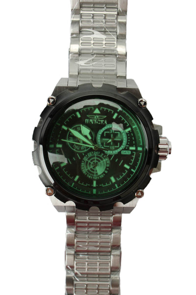 Invicta Mens Stainless Steel Coalition Forces Spline 49199 Quartz Watch 50mm