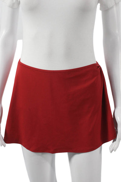 Robin Piccone Womens Red Short Skirt Nylon Size S