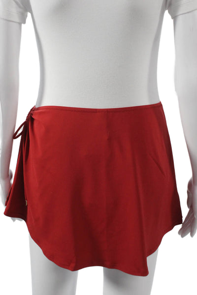 Robin Piccone Womens Red Short Skirt Nylon Size S