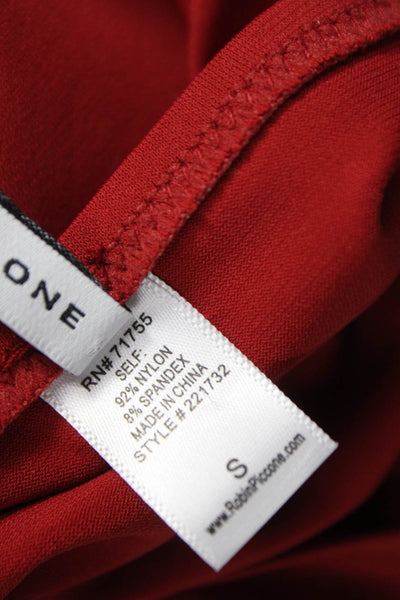 Robin Piccone Womens Red Short Skirt Nylon Size S