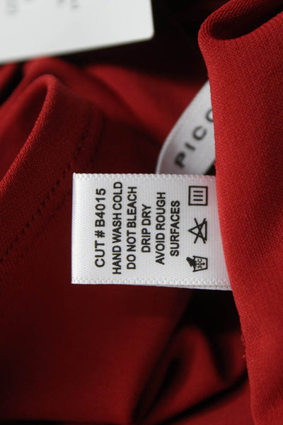 Robin Piccone Womens Red Short Skirt Nylon Size S