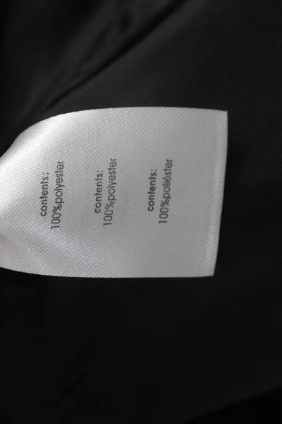 We Wore What Womens Black Polyester Long Sleeve Blazer Size S