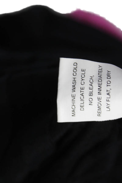 Planet by Lauren G Womens Black Pima Cotton Boatneck Pullover Sweater Size One