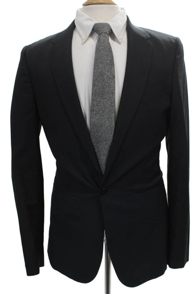 Paul Smith Mens Blazer Black Wool Size 38