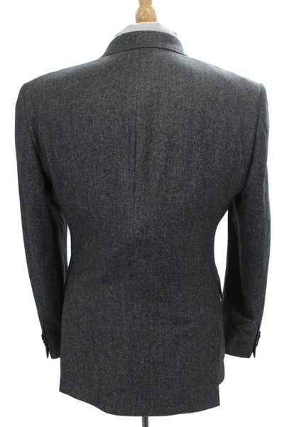 John Varvatos Star USA Mens Blazer Gray Wool Button Size 38
