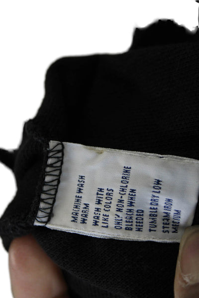 Polo Ralph Lauren Mens Polo Shirt Black Cotton Short Sleeve Collared Size XL