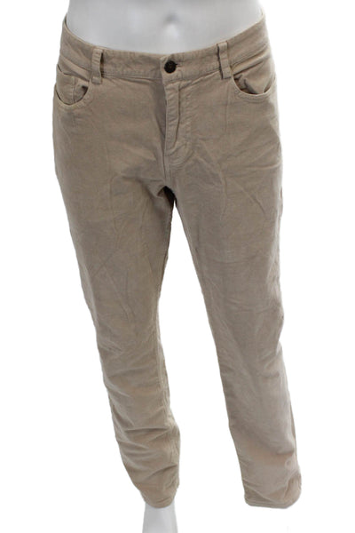 Vineyard Vines Mens Beige Cotton Pants Button Size 33
