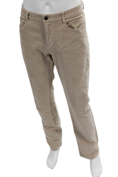 Vineyard Vines Mens Beige Cotton Pants Button Size 33