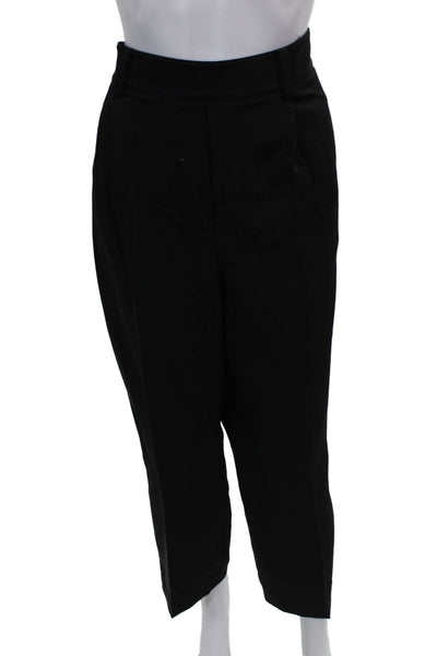Vince Womens Ankle Pants Black Polyester Size XL