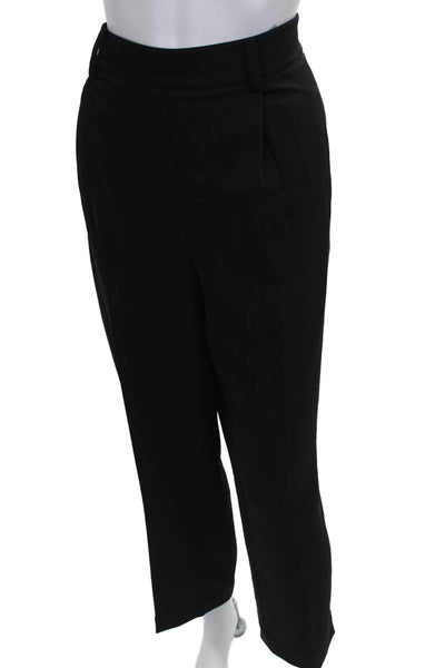 Vince Womens Ankle Pants Black Polyester Size XL