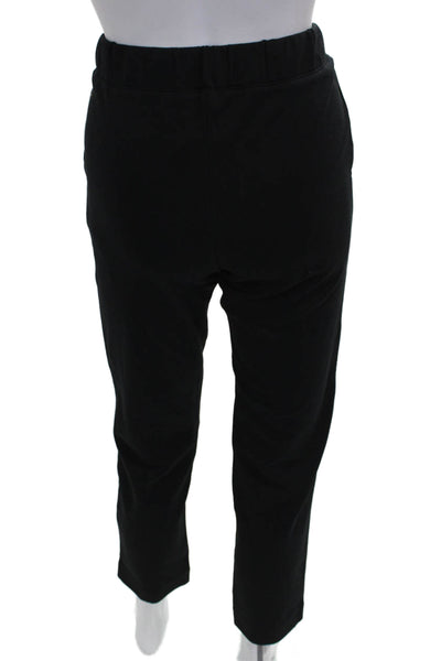J Crew Womens Sweatpants Black Cotton Pull On Size XS