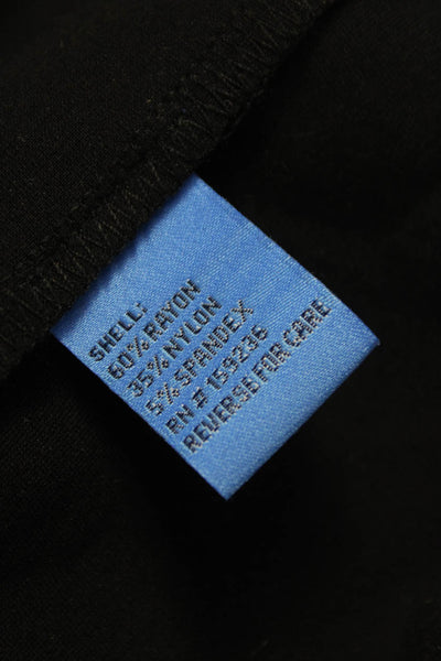 J. Mclaughlin Womens Black Dress Pants Rayon Inseam 32 Size 6