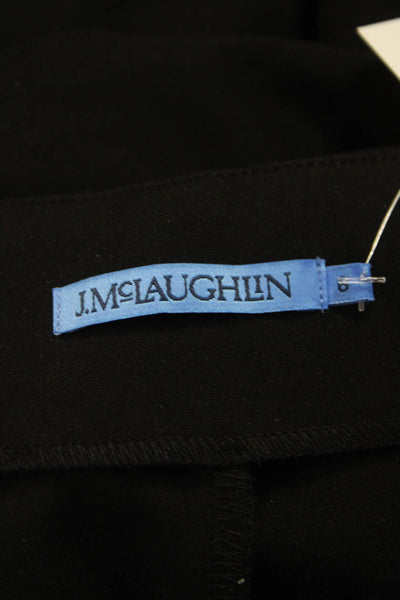 J. Mclaughlin Womens Black Dress Pants Rayon Inseam 32 Size 6