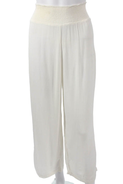 Lauren Ralph Lauren Womens White Rayon Pull On Pants Size XL