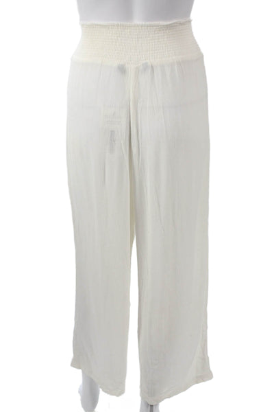 Lauren Ralph Lauren Womens White Rayon Pull On Pants Size XL