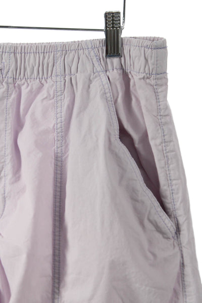 Zara Womens Jogger Pants Purple Cotton Pull On Size M