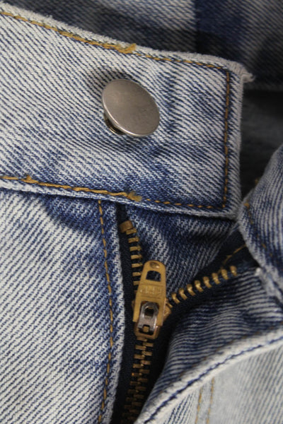 Sickos Unisex Adults Wide-Leg Blue Jeans Size 28