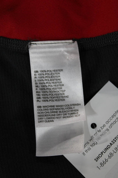 The North Face Mens Basic Red Polyester Crew Neck T-Shirt Size S