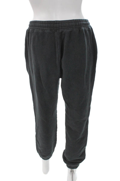 WSLY Womens Black Cotton Blend Jogger Pants Size S