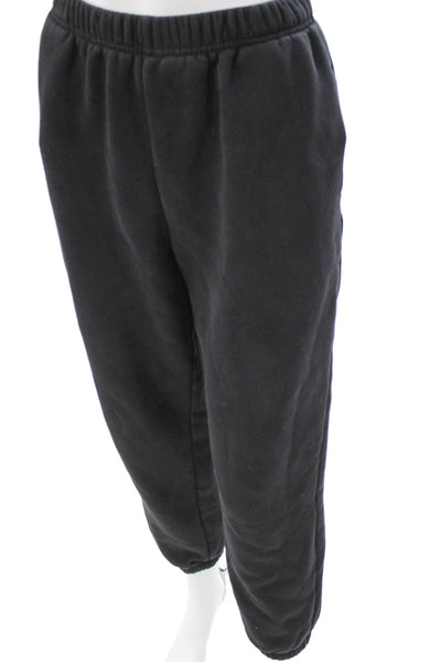 Anrabess Womens Gray Rayon Sweatpants Pull On Size S