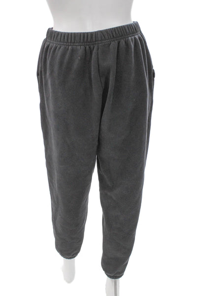 Anrabess Womens Gray Rayon Sweatpants Pull On Size S