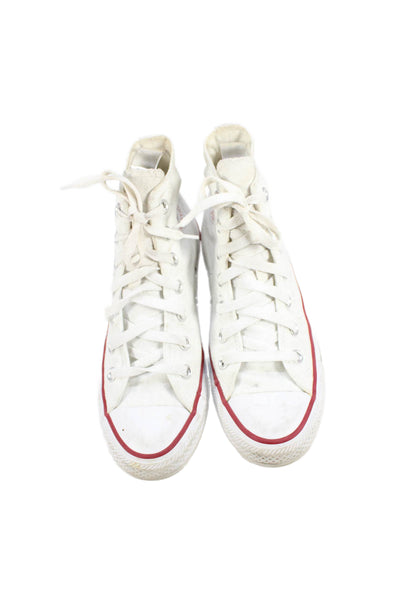 Converse Womens Canvas High Top Sneakers White Size 7