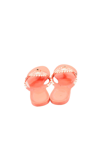 Jack Rogers Childrens Girls Thong Sandals Creamsicle Orange Size 7