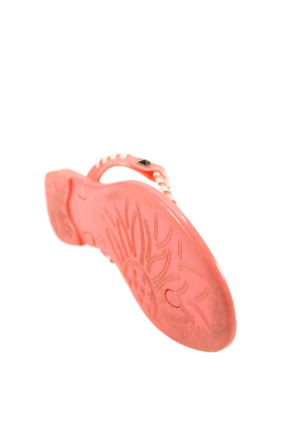 Jack Rogers Childrens Girls Thong Sandals Creamsicle Orange Size 7