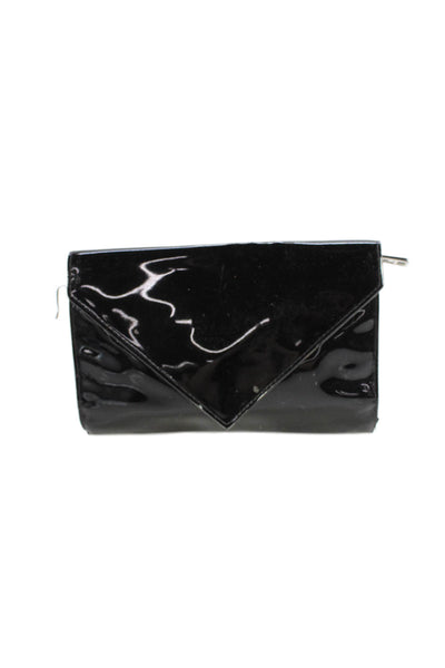 Jacobs By Marc Jacobs Womens Shiny Leather Envelope Wallet Black