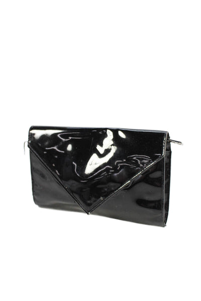 Jacobs By Marc Jacobs Womens Shiny Leather Envelope Wallet Black