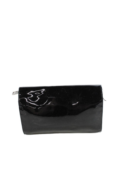 Jacobs By Marc Jacobs Womens Shiny Leather Envelope Wallet Black