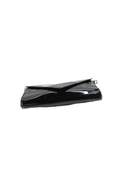 Jacobs By Marc Jacobs Womens Shiny Leather Envelope Wallet Black