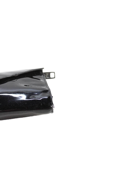 Jacobs By Marc Jacobs Womens Shiny Leather Envelope Wallet Black