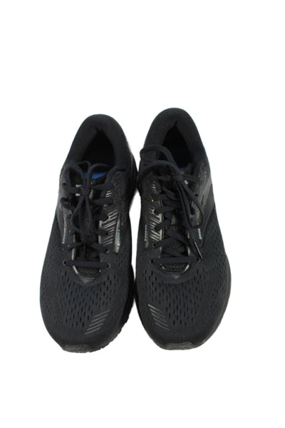 Brooks Womens Adrenaline 19 Lace Up Running Sneakers Black Size 11