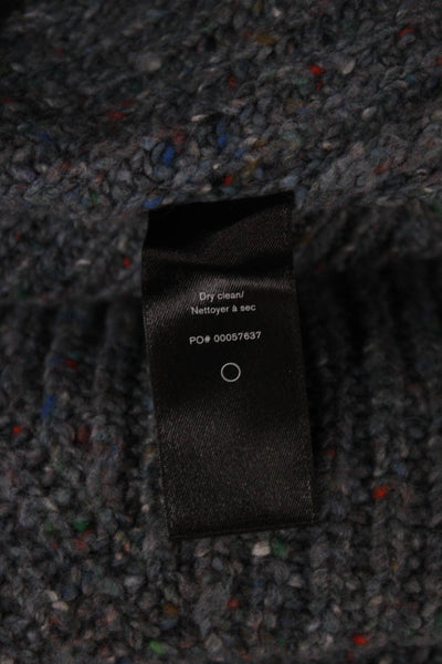 Rag & Bone Womens V-Neck Recycled Wool Pullover Sweater Gray Petite Size 2XS