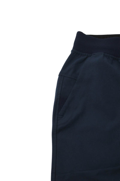 Lululemon Mens Jogger Blue Drawstring Polyester Blend Solid Size XS