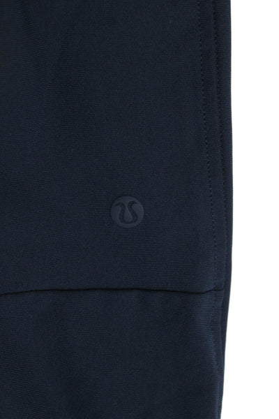 Lululemon Mens Jogger Blue Drawstring Polyester Blend Solid Size XS