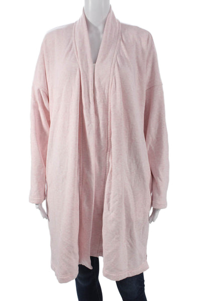Ugg Womens Kimono Cotton Blend Pink Loungewear Size M