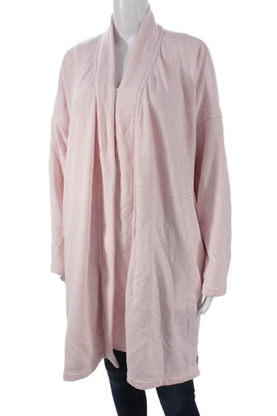 Ugg Womens Kimono Cotton Blend Pink Loungewear Size M